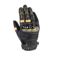 Bering Перчатки женские Lady Axel Black/Gold в Красноярске