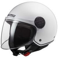 LS2 Мотошлем OF558 Sphere Lux Solid белый в Красноярске