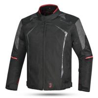 Dimox Мотокуртка текстиль Horizon Mens Black/Red в Красноярске