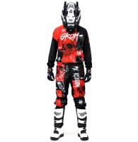 Grom Штаны кроссовые MX Religion red в Красноярске