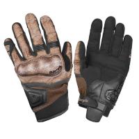 By City Мотоперчатки Tokio Man Black/Brown в Красноярске