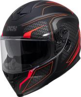 IXS Шлем интеграл HX 1100 2.4 Черный/Матовый/Красный в Красноярске