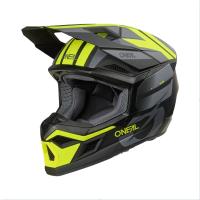 Oneal Кроссовый шлем 3Series Ride V.25 черный/желтый в Красноярске