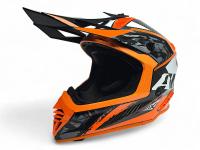 AiM Шлем RH855 Carbon Terrain Black/Orange в Красноярске