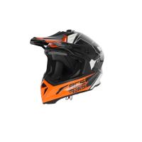 Acerbis Шлем Steel Carbon White/Orange в Красноярске