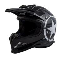Beon Шлем МХ-17 Black/White в Красноярске