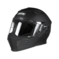 Simpson Шлем модуляр Darksome Matt Black в Красноярске