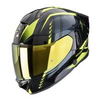 Scorpion Exo Мотошлем Exo-530 Air Theras Черный/Желтый Неон в Красноярске