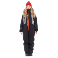 Dragonfly Зимний утепленный комбинезон Gravity for Teen Black - Grey 2024 в Красноярске