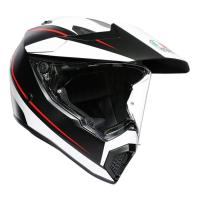 AGV Шлем AX9 E2206 V26 Pacific Road Matt Black/White/Red в Красноярске