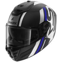 Shark Шлем Spartan RS Carbon Shawn Mat Black/Blue/Silver в Красноярске