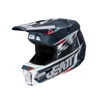 Leatt Шлем кроссовый Helmet Kit Moto 3.5 V25 Blue в Красноярске