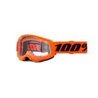 100% Очки подростковые Strata 2 Junior Neon Orange / Clear в Красноярске