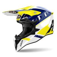 Airoh Мотошлем Wraaap Feel Yellow/Blue Gloss в Красноярске