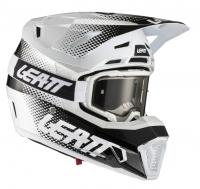 Leatt Шлем кроссовый Kit Moto 7.5 V22 White в Красноярске