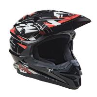 AiM Шлем кроссовый JK803S Orange/Black в Красноярске