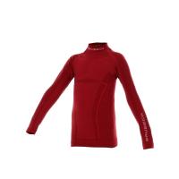 Brubeck Футболка на девушку Active Wool Бордовый в Красноярске