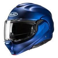 HJC Шлем F100 Semi Flat Metallic Blue в Красноярске