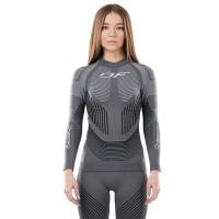 Dragonfly Термофутболка DF 3DThermo Grey с длинным рукавом Woman в Красноярске