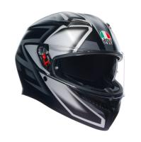 AGV Шлем K3 Compound Matt Black/Grey в Красноярске