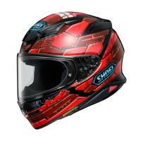 Shoei Мотошлем NXR 2 Fortress красно-черный в Красноярске