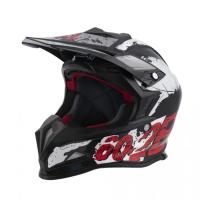 Beon Шлем B-602 Black White Red в Красноярске