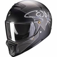 Scorpion Exo Мотошлем HX1 Taktic Матовый Черный/Серый/Белый в Красноярске