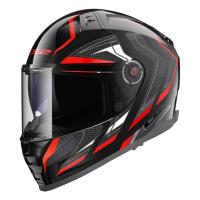 LS2 Мотошлем FF811 Vector II Alizer черно-красный в Красноярске