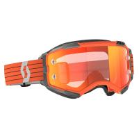 Scott Очки кроссовые Fury orange/grey orange chrome works в Красноярске