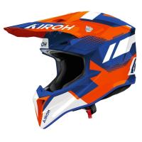 Airoh Шлем Wraaap Vision Orange-Blue Gloss в Красноярске
