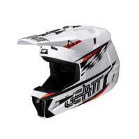 Leatt Шлем кроссовый Helmet Kit Moto 3.5 V25 White в Красноярске
