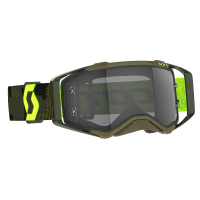 Scott Очки кроссовые Prospect LS kaki green/neon yellow light sensitive в Красноярске