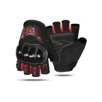 Ones Again Перчатки Half Finger MG-14D black-red в Красноярске