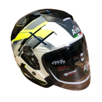 AiM Шлем JK526 Yellow/Grey/White в Красноярске