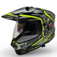 AIM Шлем кросс/эндуро JK802S Yellow/Grey/Black в Красноярске