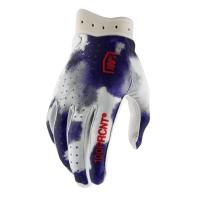 100% Мотоперчатки текстильные ITrack Blue/White 2026 в Красноярске