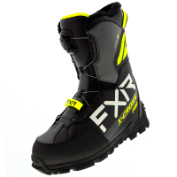 FXR Ботинки снегоходные X-Cross Pro BOA с утеплителем Black/Hi Vis в Красноярске