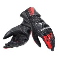 Dainese Перчатки Druid 4 Leather Gloves Black/Lava-Red/White в Красноярске