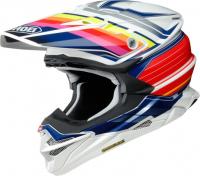 Shoei Шлем VFX-WR Pinnacle красно-черно-желтый TC-1 в Красноярске