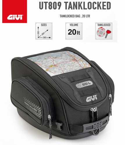 Givi Сумка на бак Tanklocked UT809 20л в Красноярске