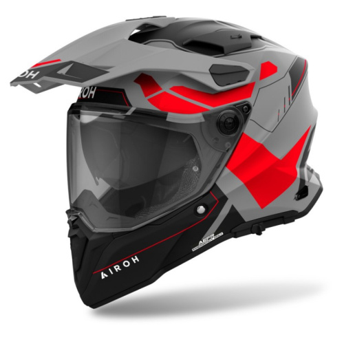 Airoh Шлем Commander 2 Reveal Red Fluo Matt в Красноярске