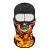 Scout Балаклава Funny face Skull on fire в Красноярске