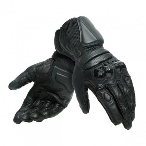 Dainese Перчатки кожаные Impeto Black в Красноярске