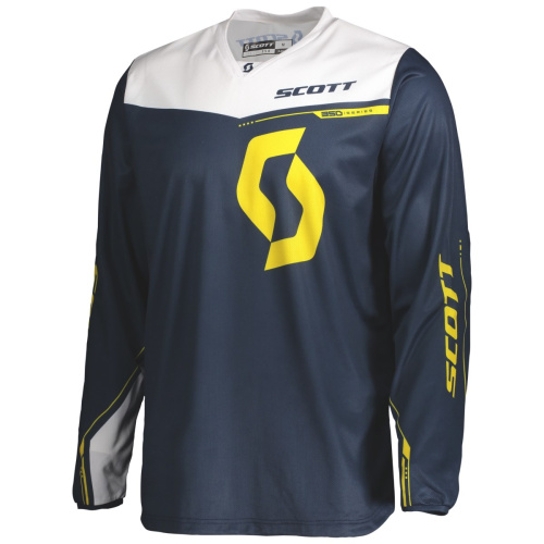 Scott Джерси 350 Dirt blue/yellow в Красноярске