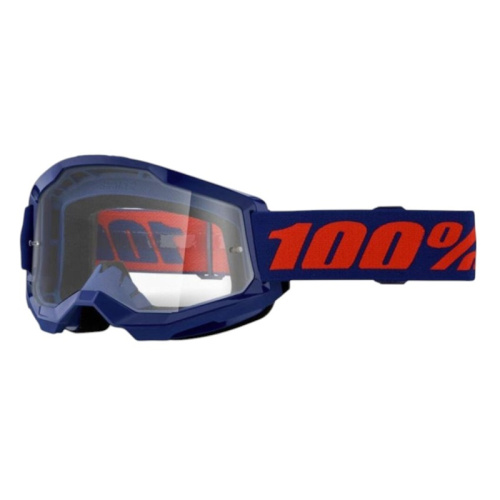 100% Очки Strata 2 Goggle Navy / Clear в Красноярске