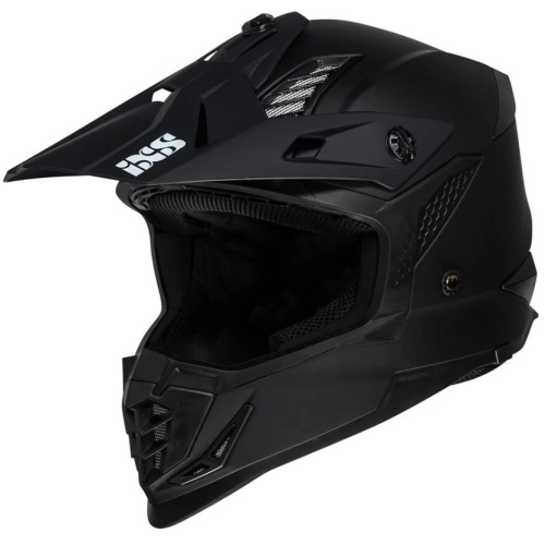 IXS Мотошлем кроссовый iXS363 1.0 черный мат в Красноярске