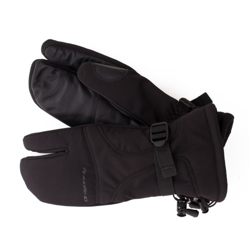 Dragonfly  Варежки снегоходные DF Snowmobile Mittens Black в Красноярске