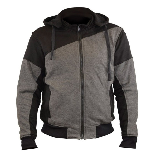 MCP Мотокуртка мужская Hoody серо-черный в Красноярске