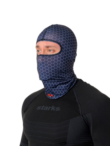 Starks Подшлемник Light Print Moto Черный принт в Красноярске