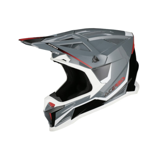 Acerbis Шлем T711 Grey/Black в Красноярске